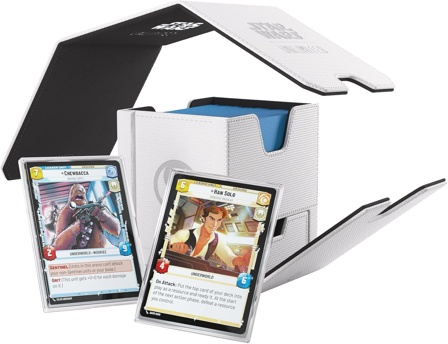 Gamegenic Star Wars Unlimited Twin Suns Deck Pod - White/Black