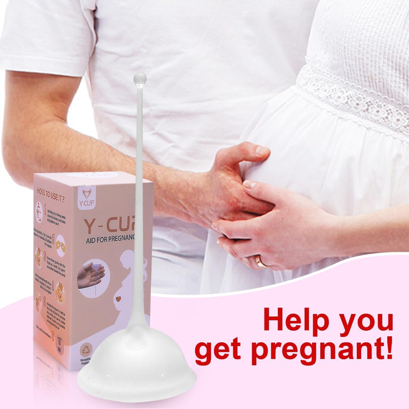 Cervix Sperm Cup,Transparent image number 3