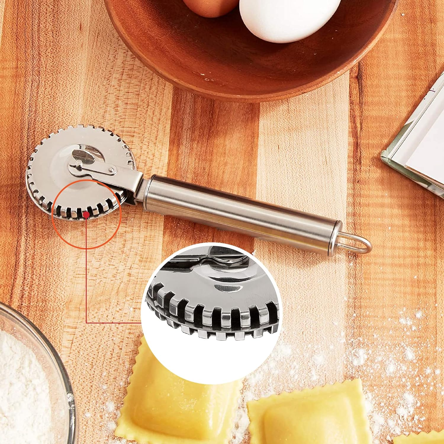 K&uuml;chenprofi K0803502800 Ravioli Cutter in 18/10 Stainless Steel Silver