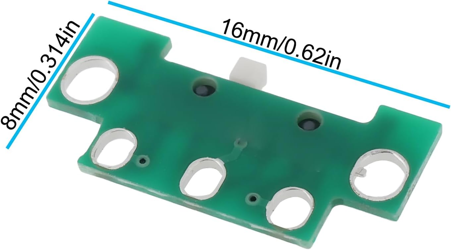 Emsea 2Pcs V2 Power Replacement Switch with PCB Compatible with Gameboy Color Compatible with Gameboy Pocket image number 2