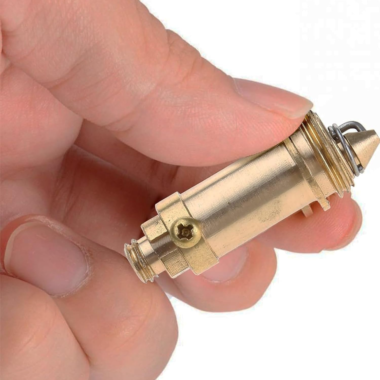 3 Pieces Pop up Drain Valve, Brass Screw for Sink Pop-Up Drain, Spring Bolts for Pop up Drain Set, Replacement Mechanisms for Use with Most Sink Drain Plugs