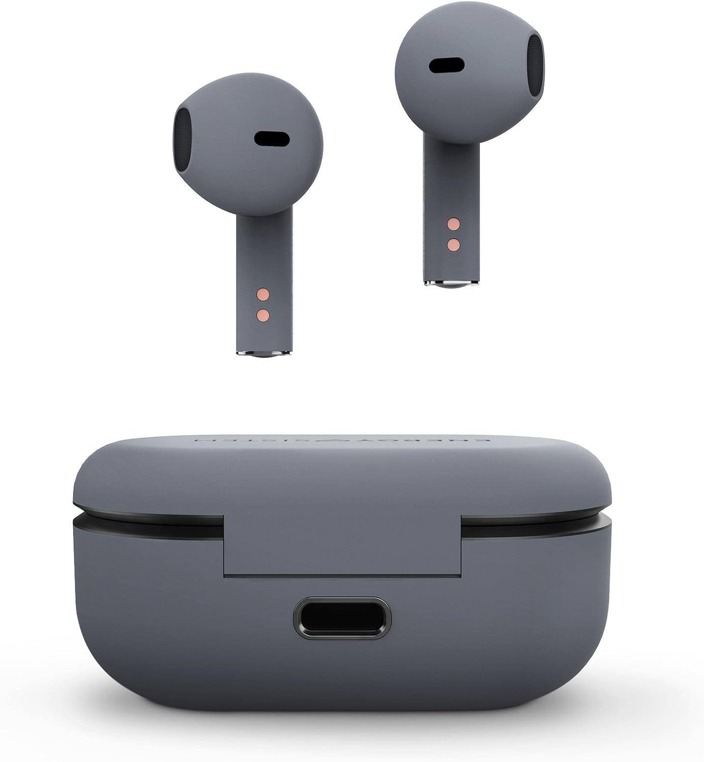 Energy Sistem Earphones True Wireless Style 4 Stone (True Wireless Stereo, Compact Design, Long Battery Life, App Tuya) - Grey - Gray image number 1