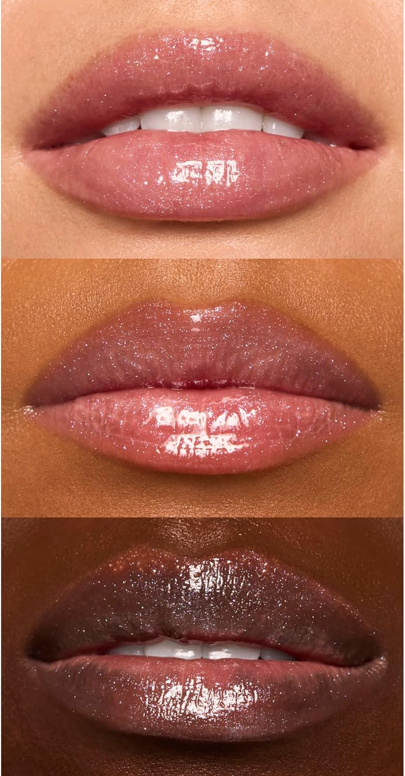 E.L.F. Glow Reviver Lip Oil, Nourishing and Hydrating with High-Shine Glimmer Finish & Sheer Wash of Color, Minty Scent, Non-Sticky, Vegan & Cruelty-Free, Candy Coded image number 5