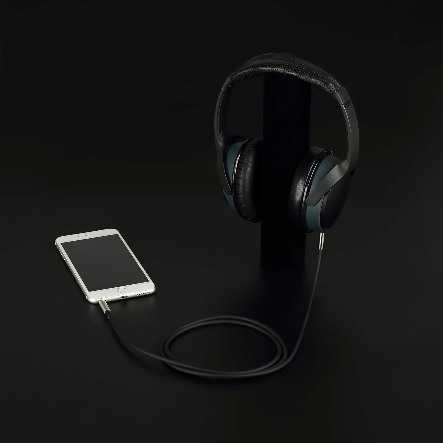 Upgrade 3.5Mm to 2.5M AUX Cable Compatible with Bose 700 Quietcomfort QC25 QC35 QC35II Noise Cancelling Headphones, Replacement Audio Cord with 6.35Mm Adapter 1.5Meters/4.9Feet image number 2