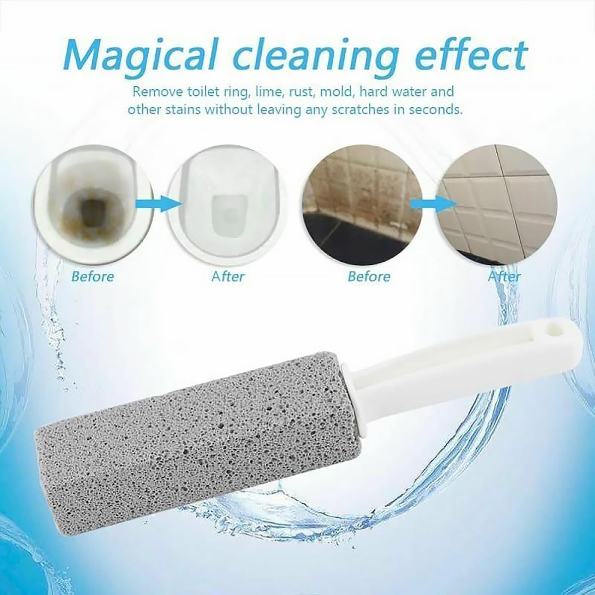AIMALL High-Efficiency Grill Cleaning Pumice Stone, Eco-Friendly Non-Scratch Cleaning Brick for BBQ and Household Use, Portable and High Temperature Resistant image number 6