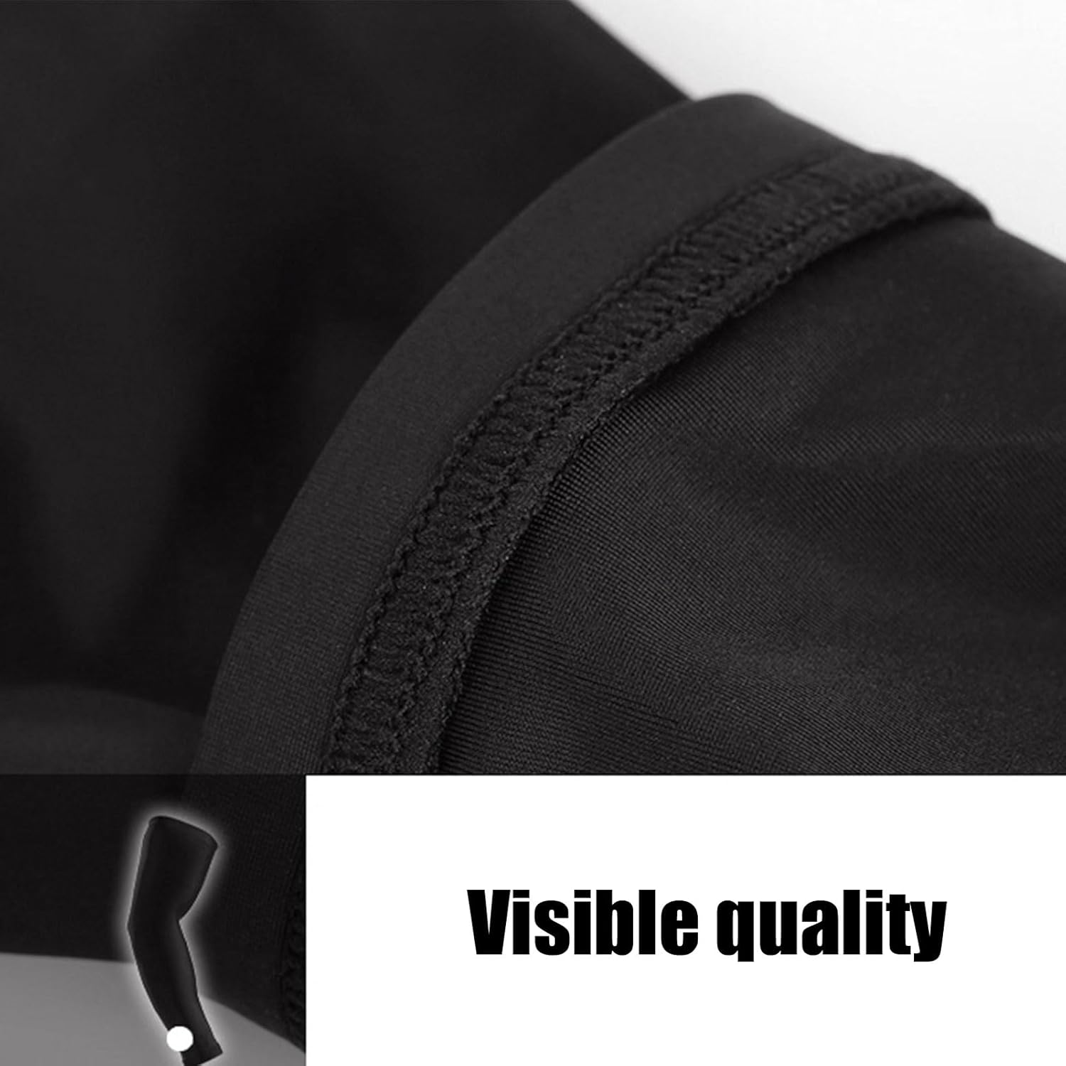 BGENHPON Arm Compression Sleeve for Women and Men, UV Protection Sport Arm Sleeves, Breathable Youth Athletic Sleeve Cover for Running Cycling Basketball image number 5