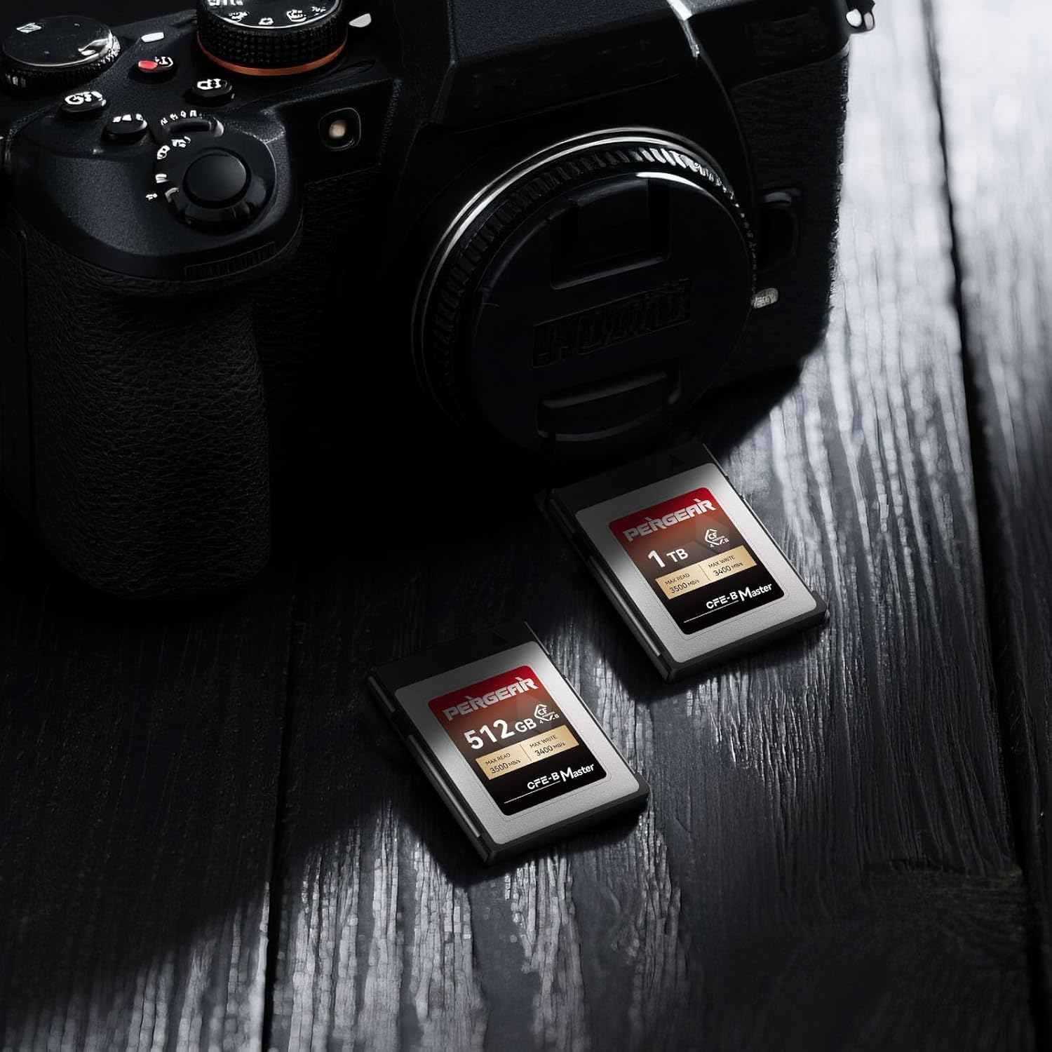 PERGEAR 1TB Cfexpress 4.0 Type B Memory Card, up to 3500Mb/S Max Read Speed and 3400 Mb/S Sustained Write Speed for Video and Photo, for 8K RAW Professional Photo and Video Recording 5 Year Warranty image number 2