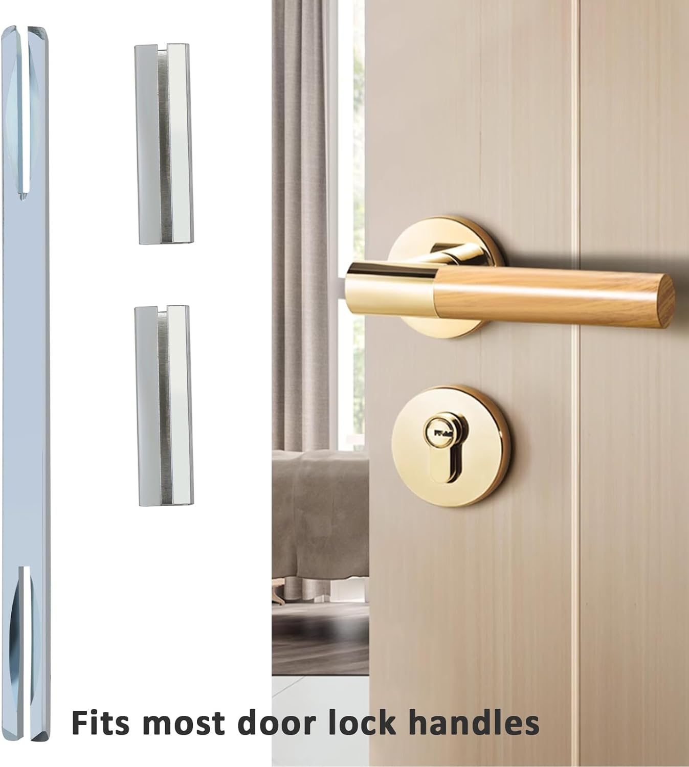 LT Easiyl 2PCS 6.9Mmx110Mm Door Handle Spindle Rod Door Lock Handle Lock Cylinder Solid Steel Fixing Pin Square Spindle Bar for Door Handles Knobs