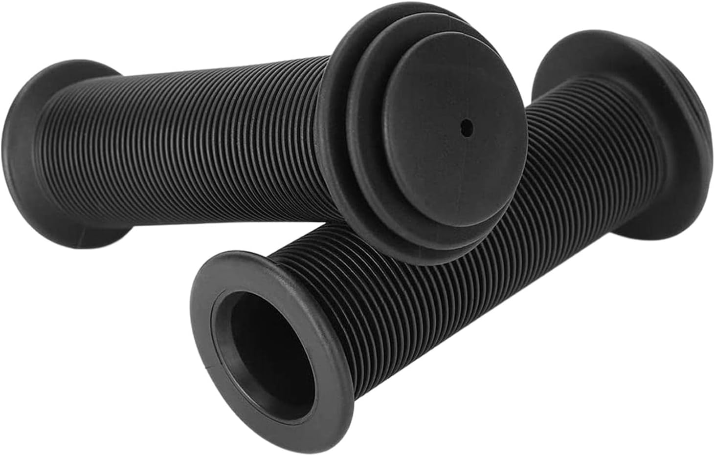 Vaveren 2X Soft MTB Bike Handle Grips Replacement Bike Grips Dia 0.87" Wear Resistance Bicycle Handlebar Grips for Cycling Accessories Kids Bike BMX