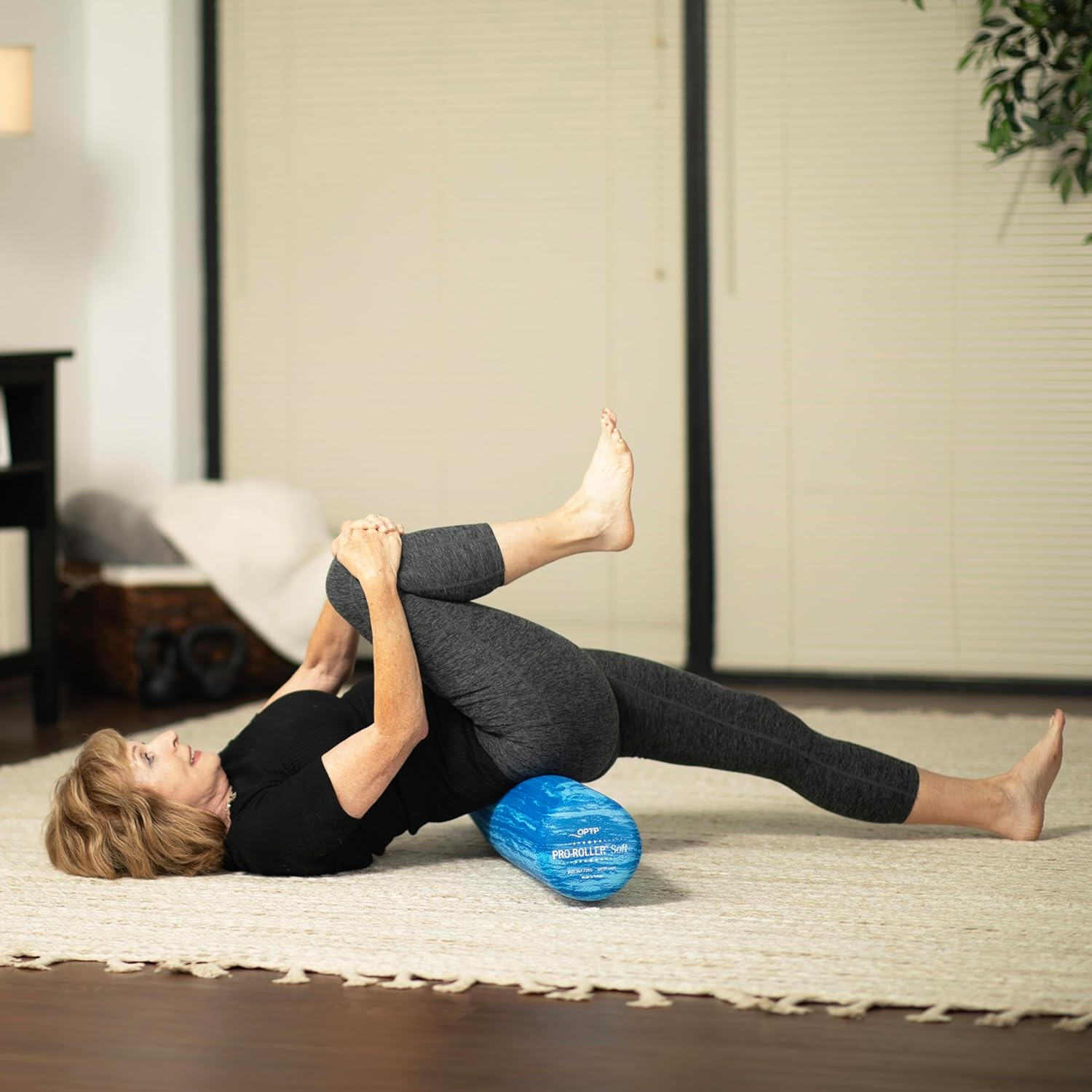 OPTP PRO-ROLLER Soft Foam Roller - Blue 36 X 6 PSFR36B