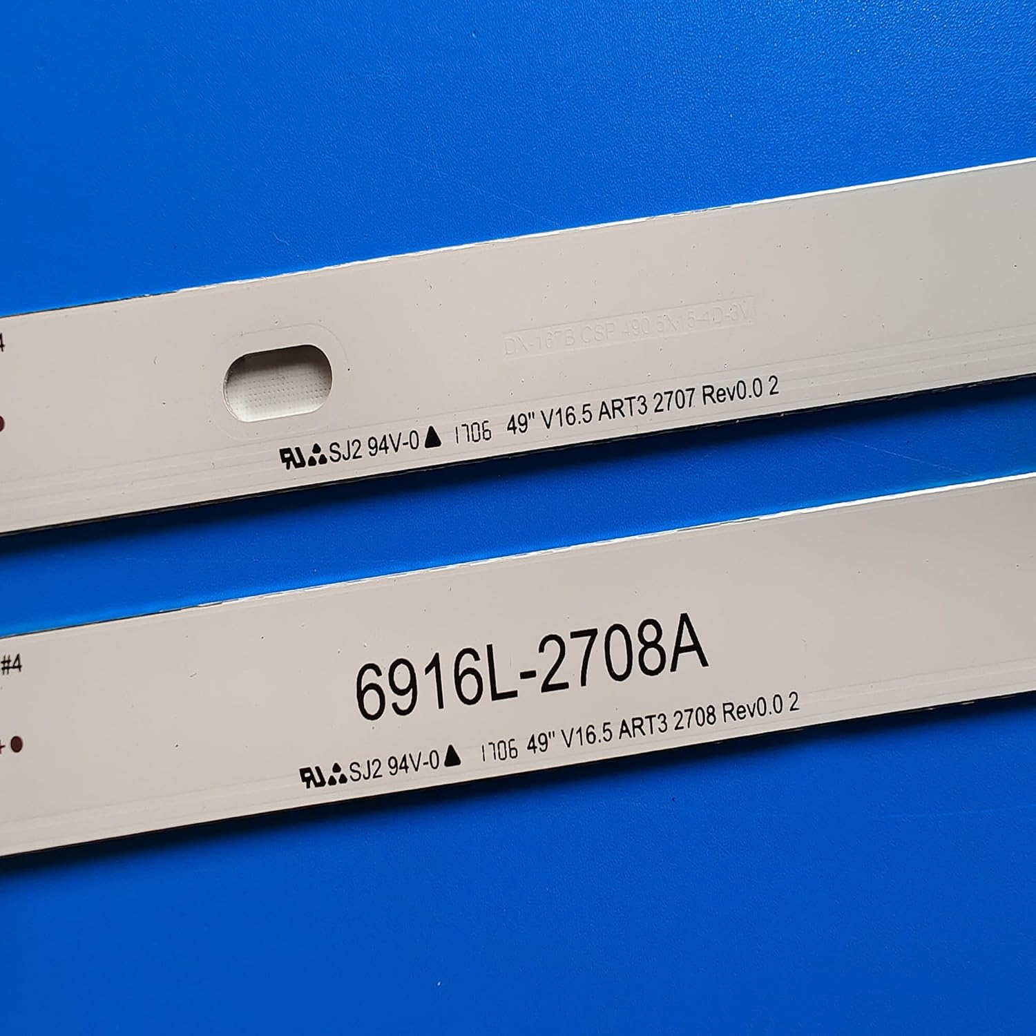 LED Backlight Strip for 49Inch TV Fit for LIG 49LJ58300W 49UH603V 49UH620V LC490DGE 6916L-2705A 6916L-2706A 6916L-2707A 6916L-2708A image number 2