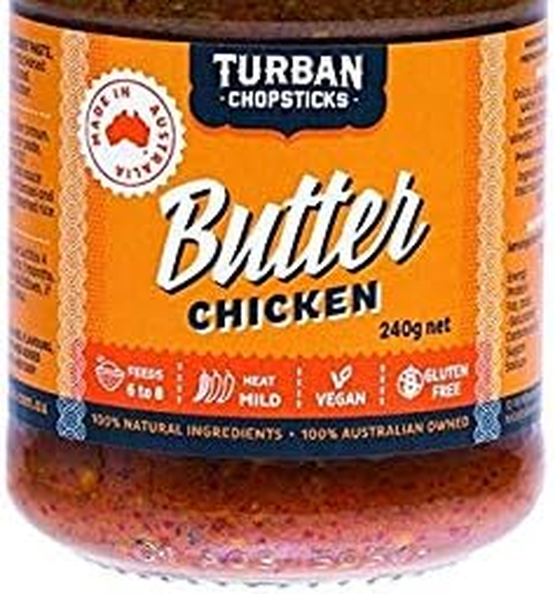 Turban Chopsticks Butter Chicken Curry Paste 240 G, 240 G image number 1