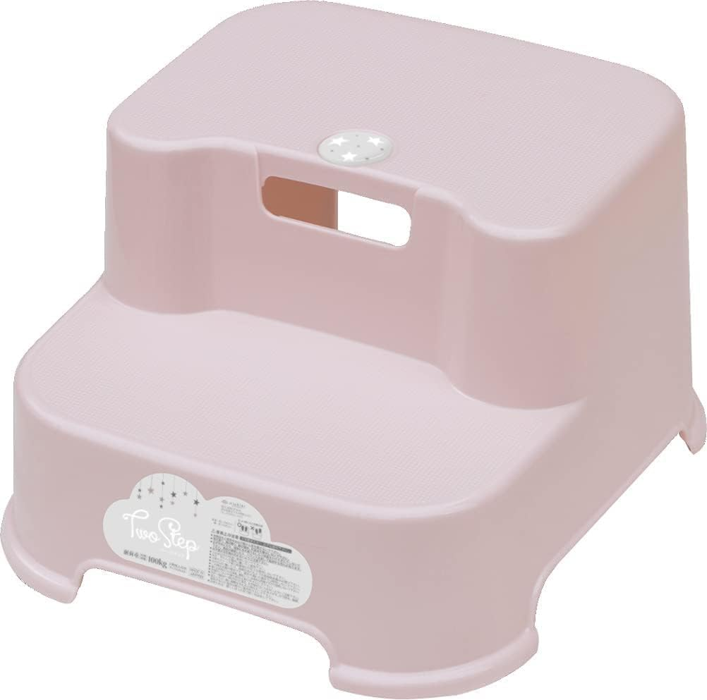 Nishiki Kasei Two-Step Made in Japan, 12.4 X 13.6 X 8.1 Inches (31.3 X 34.7 X 20.6 Cm), Pink Beige image number 3