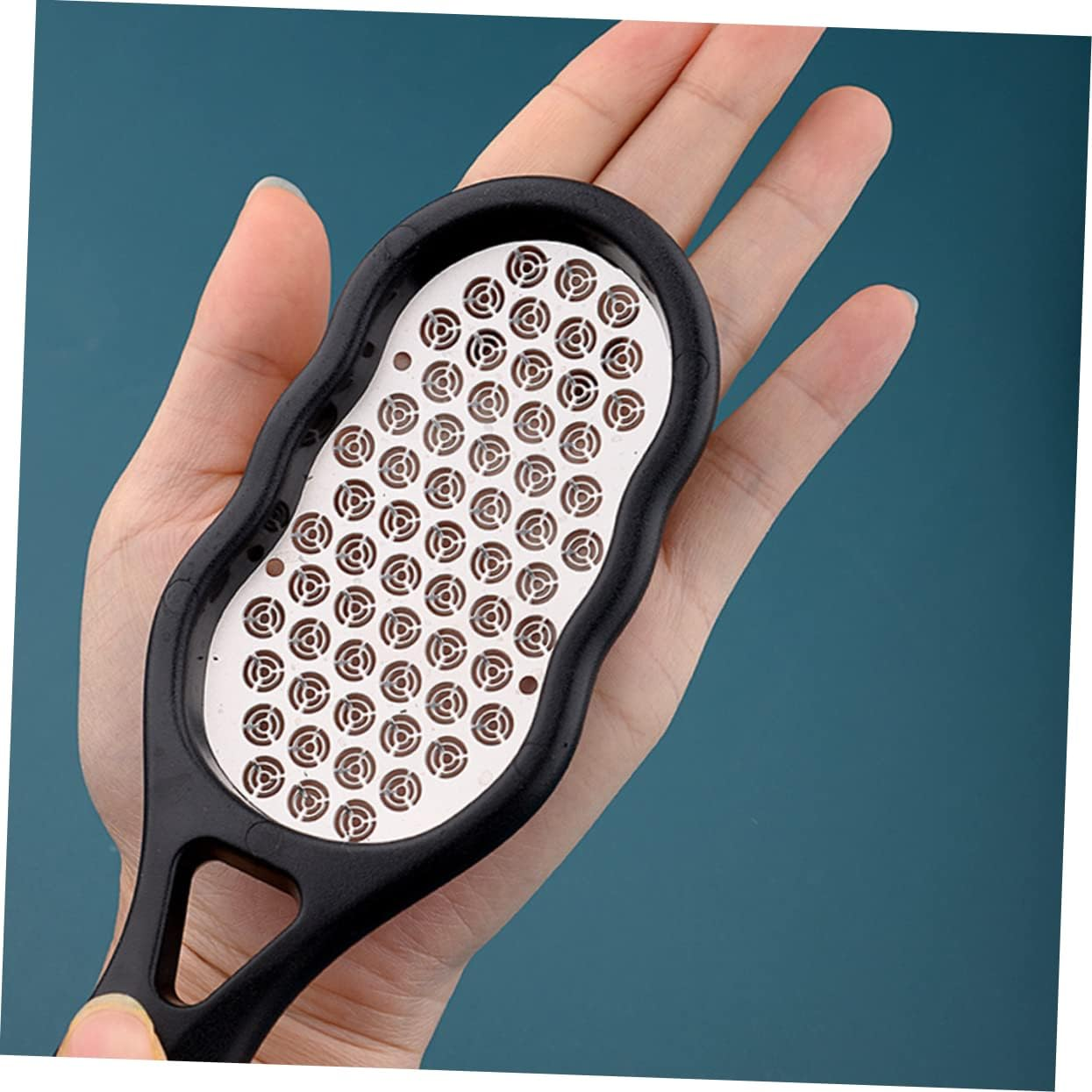 PLAFOPE 2Pcs Foot File Hard Skin Remover Exfoliator Foot Rasp Files Tool Random Style image number 5