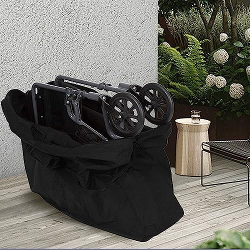 Rollator Travel Bag, 45.3X31.5X15.7In Waterproof Wheelchair Bag for Folding Walker Compact Wheelchair Transport, Chair Portable Large Bag Carry Case for Car Airplane Traveling image number 3