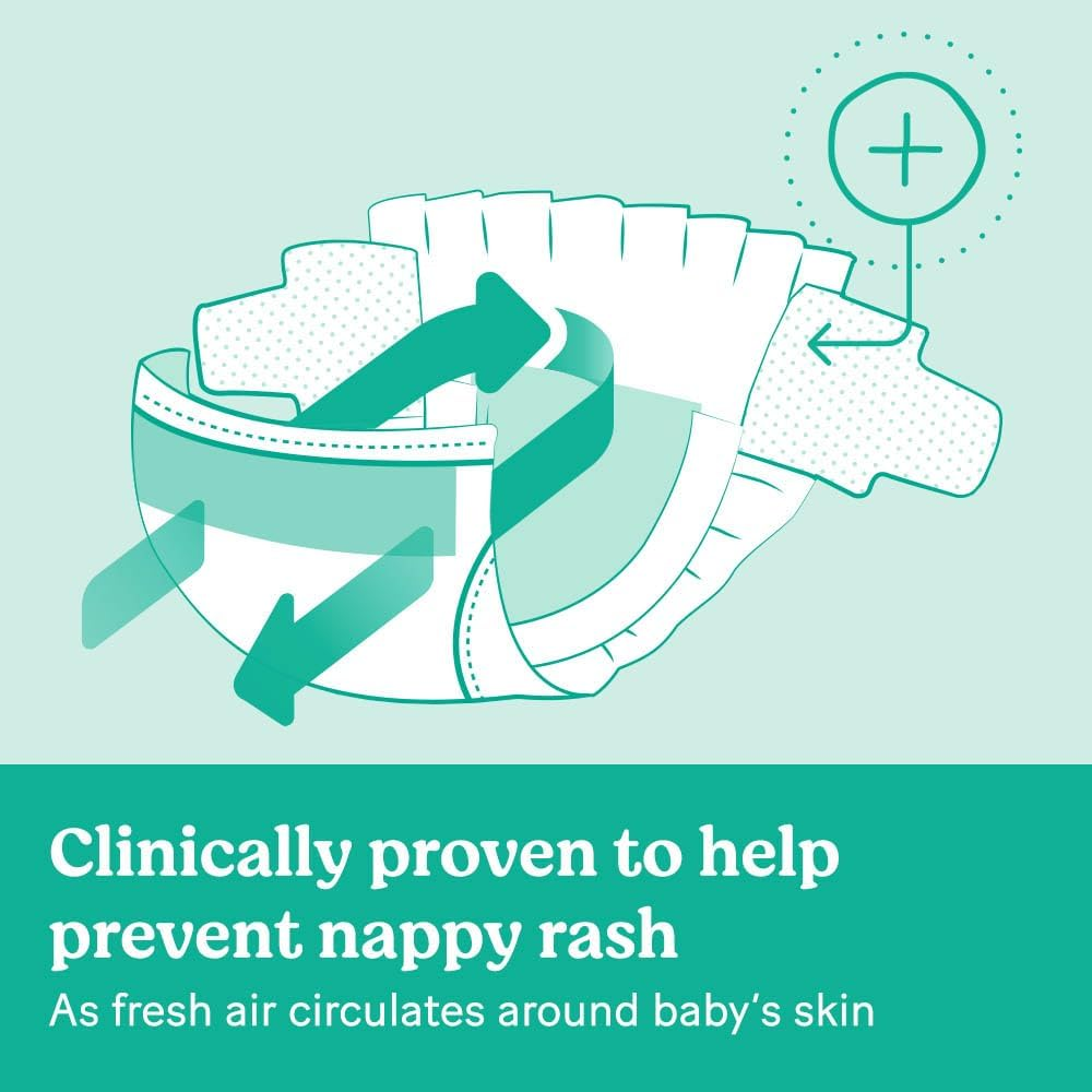 Huggies Newborn Nappies Size 1 (Up to 5Kg) 108 Count image number 4