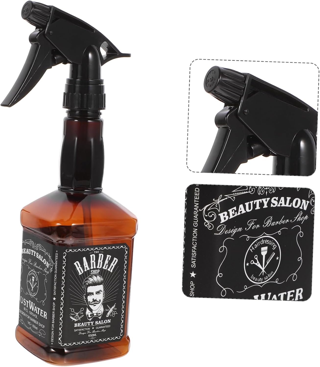 AUTSUPPL Watering Kettle Travel Container Spray Bottle for Hair Small Spray Bottle Empty Bottles Salon Supplies Barber Salon Sprayer Watering Sprayer Hair Salon Watering Tool Watering Pot image number 1