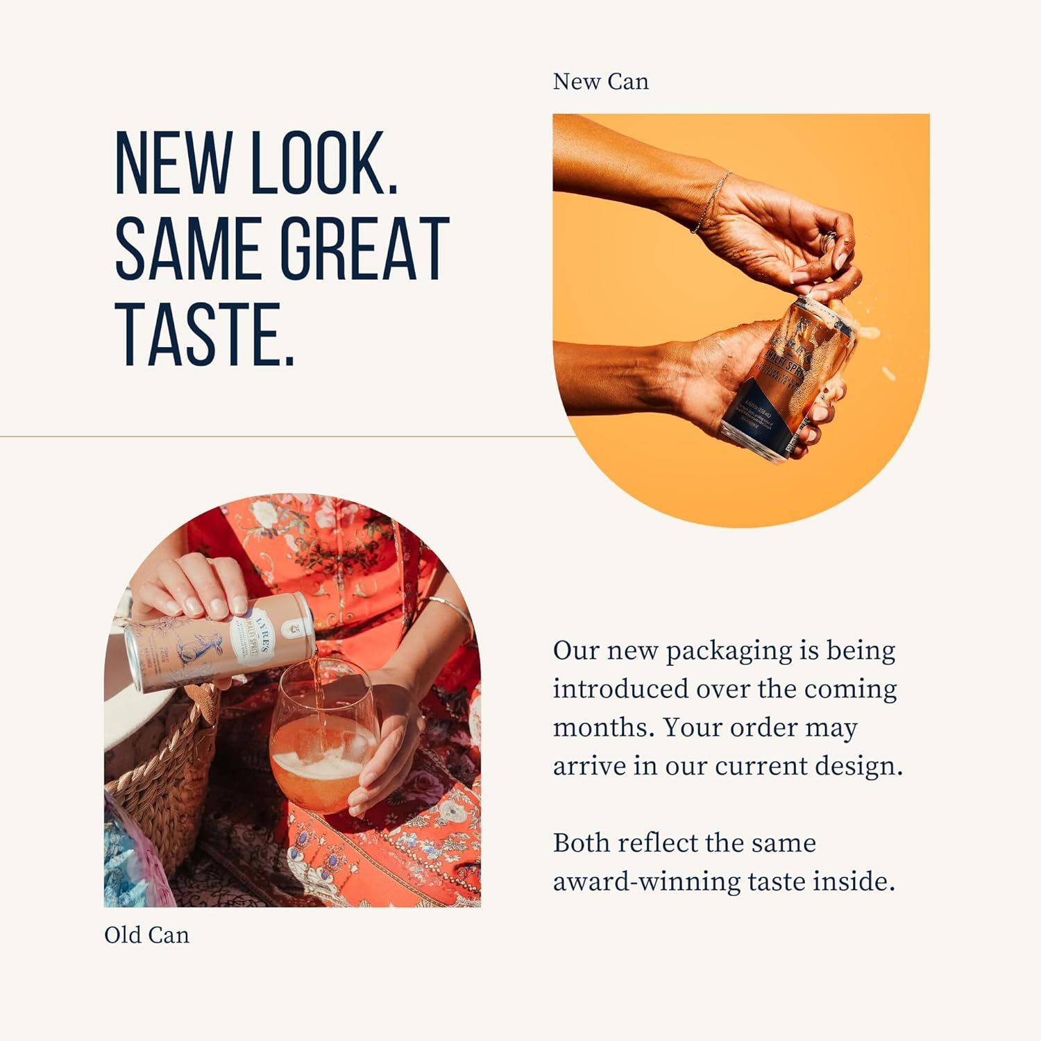 Lyre'S Amalfi Spritz 24-Pack, Ready to Drink Canned Mocktails, Award-Winning Zero Proof Italian Spritz Alternative, Alcohol Free Aperitif & Non Alcoholic Sparkling Wine, 70 Calories a Can (250Ml X 24) image number 3