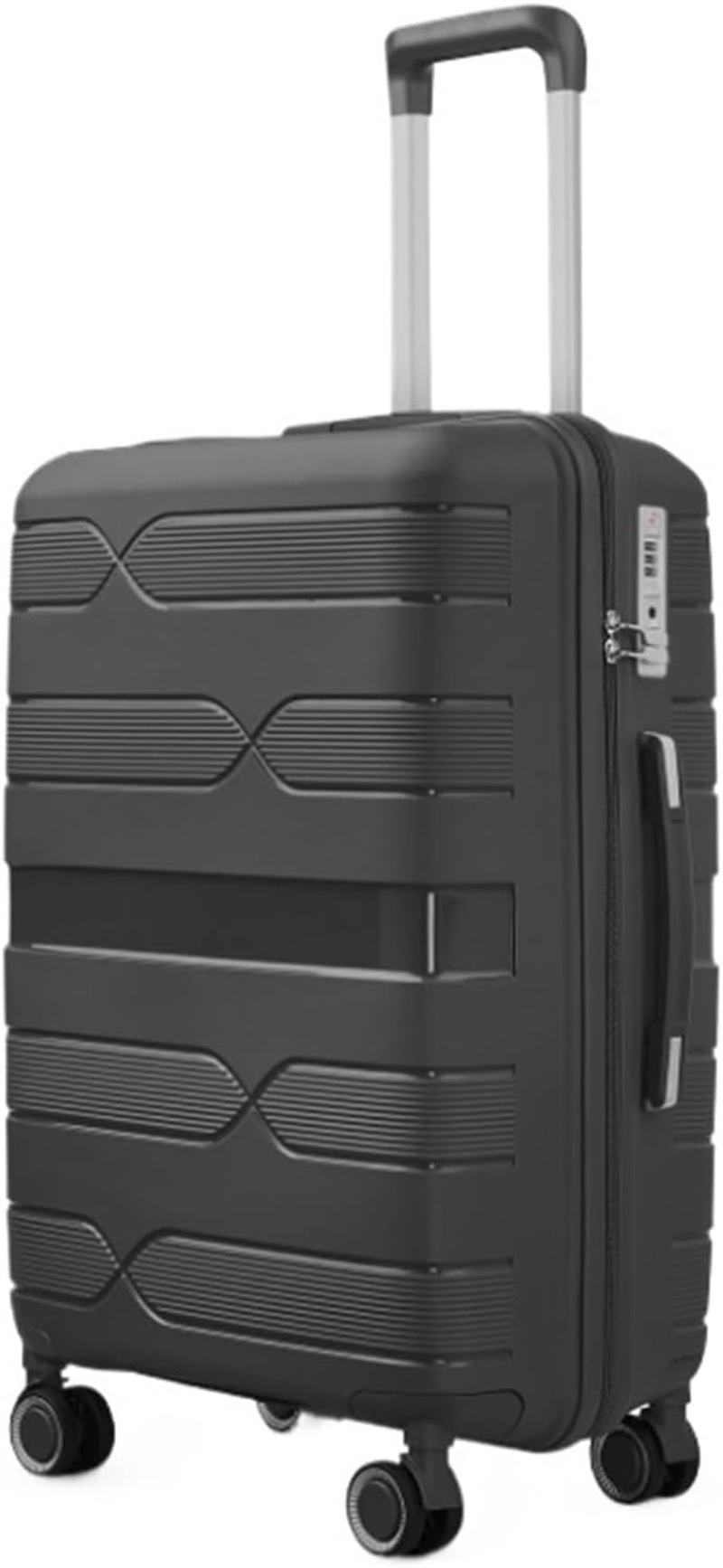 ANIIC Luggage Suitcases with Wheels Luggage Carry on Lightweight Wheel Spinner Cabin Size Travel Suitcase Women'S Luggage Suitcase Spinner Luggages (Color : Large, Size : 28In) image number 2