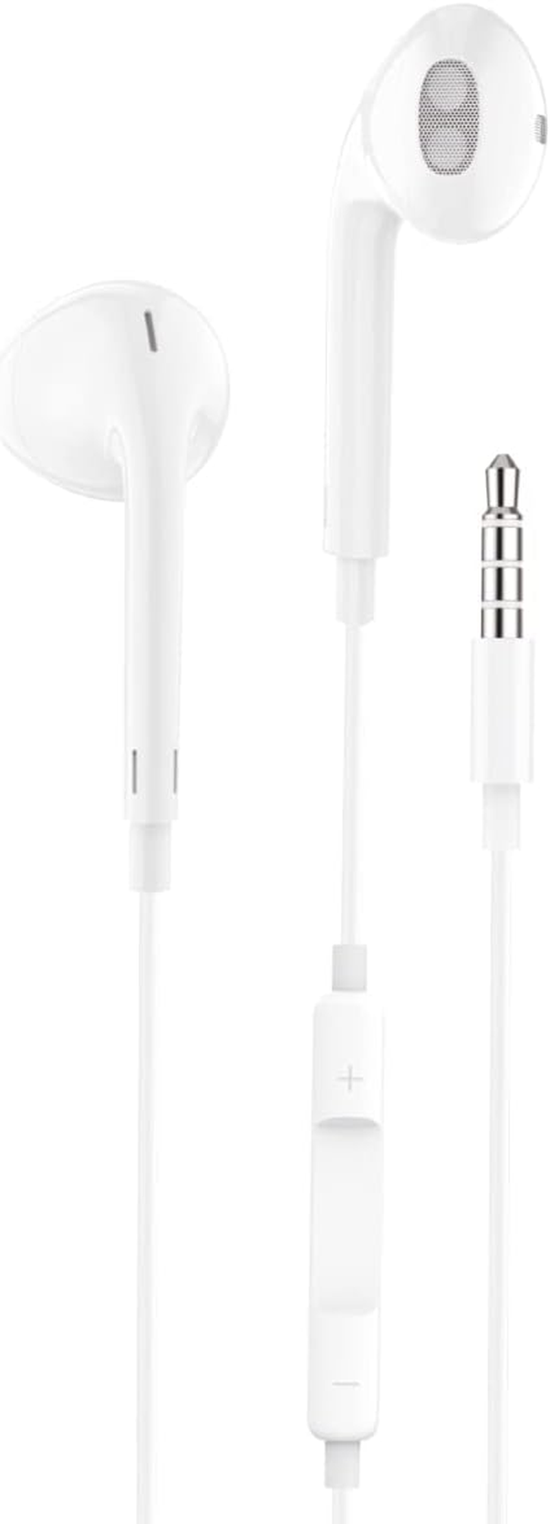 Techonetech Ear Tech In-Ear Headphones - Built-In Microphone - Mini Jack 3.5 Mm - Voice Assistant - 1.2 M Cable Brand
