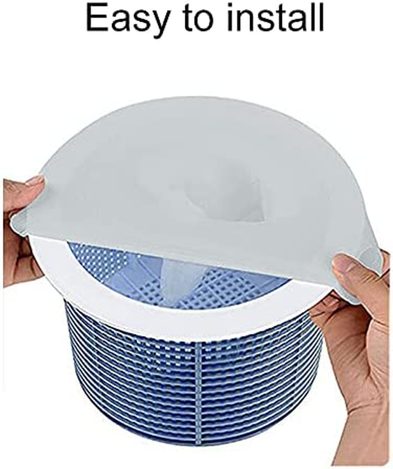 Pool Skimmer Socks Valuehall 20 Packs Pool Filter Socks Pool Filter Basket Saver Socks for Filters Baskets and Skimmers for Cleans Debris and Leaves V7H08