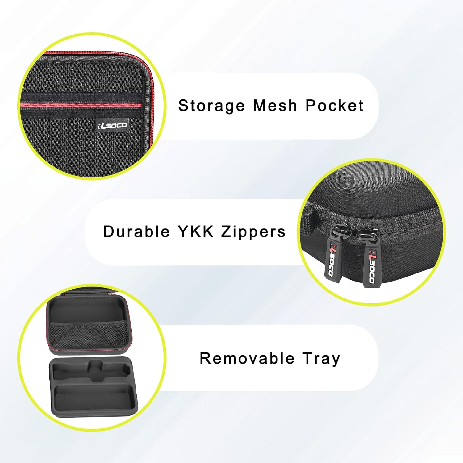 RLSOCO Hard Case for Philips Multigroom Series 7000 Face Body Trimmer - Fits for Philips MG7950/15, Mg7910/49,Mg7770/15,Mg7750/49(Case Only) image number 2