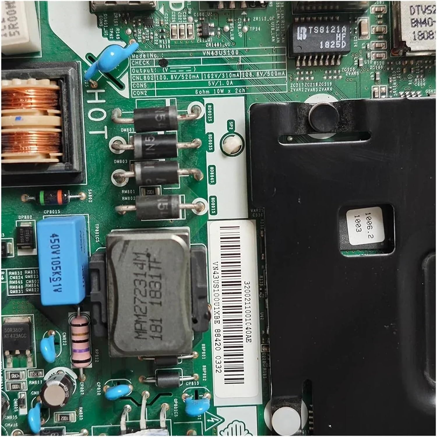 Compatible for Samsung， Tvs Main Board BN81-17299A UN43NU6900F UN43NU6900FXZA UN43NU7090 VN43US100U0XBE VN43US100U0XRK VN43US100 image number 2