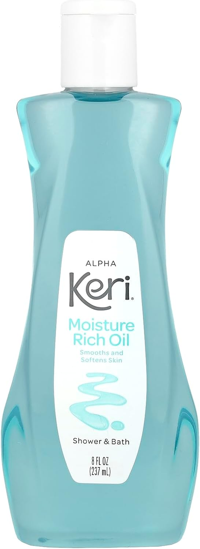 Keri Moisture Rich Shower & Bath Oil, 8 Ounce image number 3