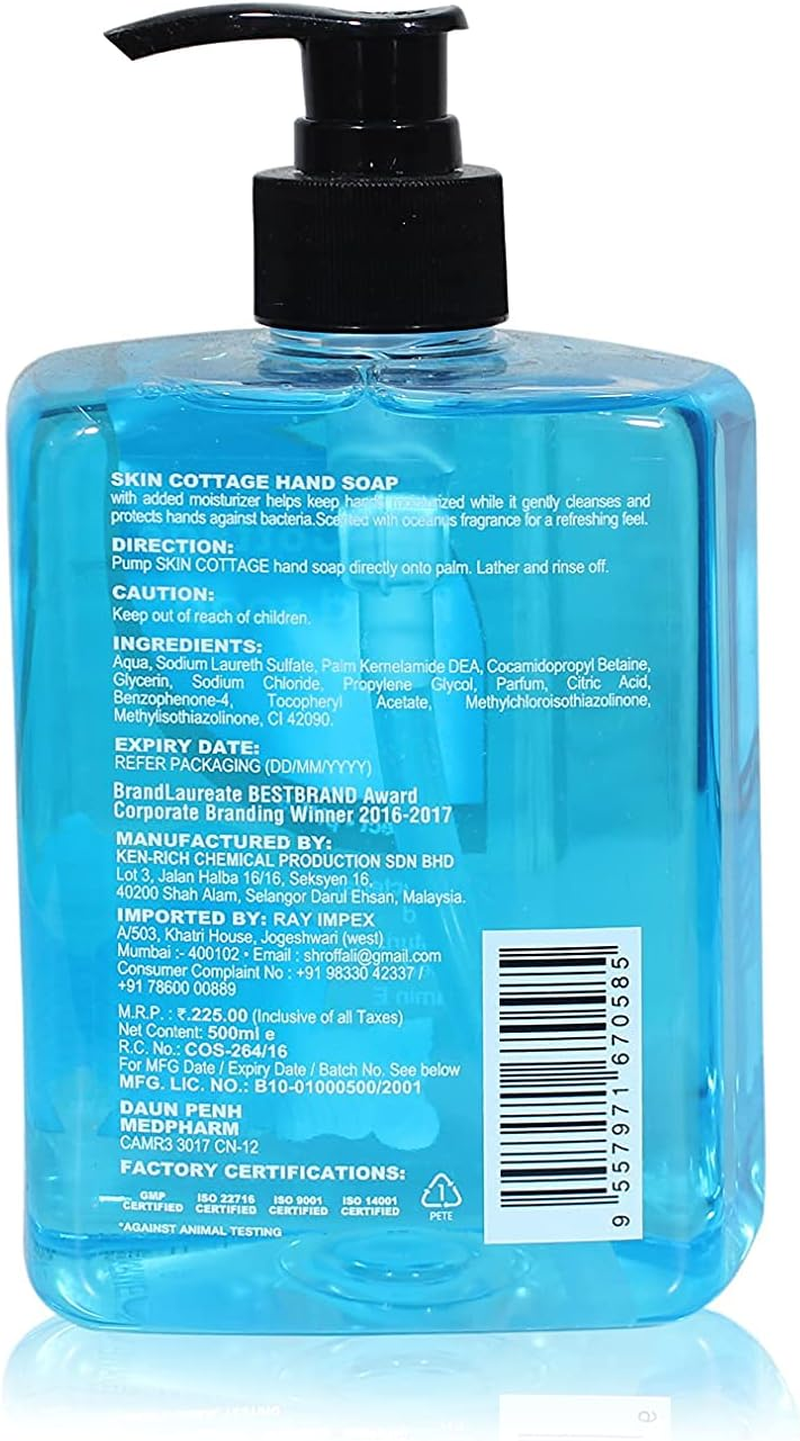 Skin Cottage Hand Soap Oceanus 500 Ml image number 3