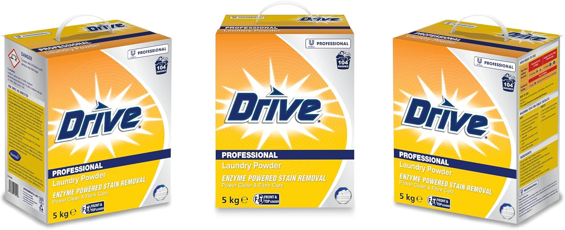 Drive Professional Laundry Powder Carton 5 Kg