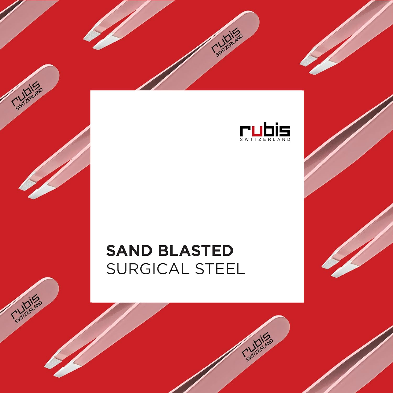 Rubis Classic Slant Tweezer, Pink image number 6