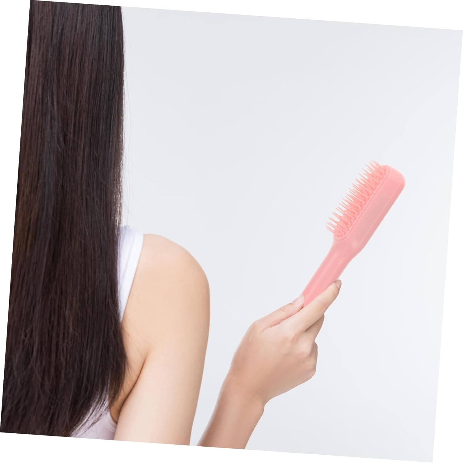 CANIGHT Men'S Hair Comb Detangler Brush Scalp Flakes Remover Portable Styling Tool image number 3