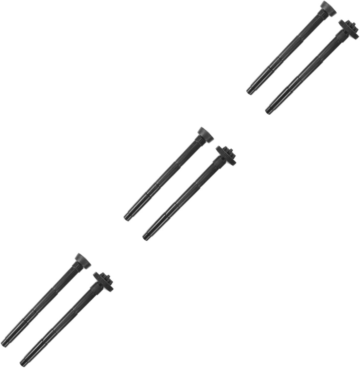 Sosoport 3 Sets Adjustable Flow Plastic Fountain Nozzle Outdoor Pond Sprinkler Head