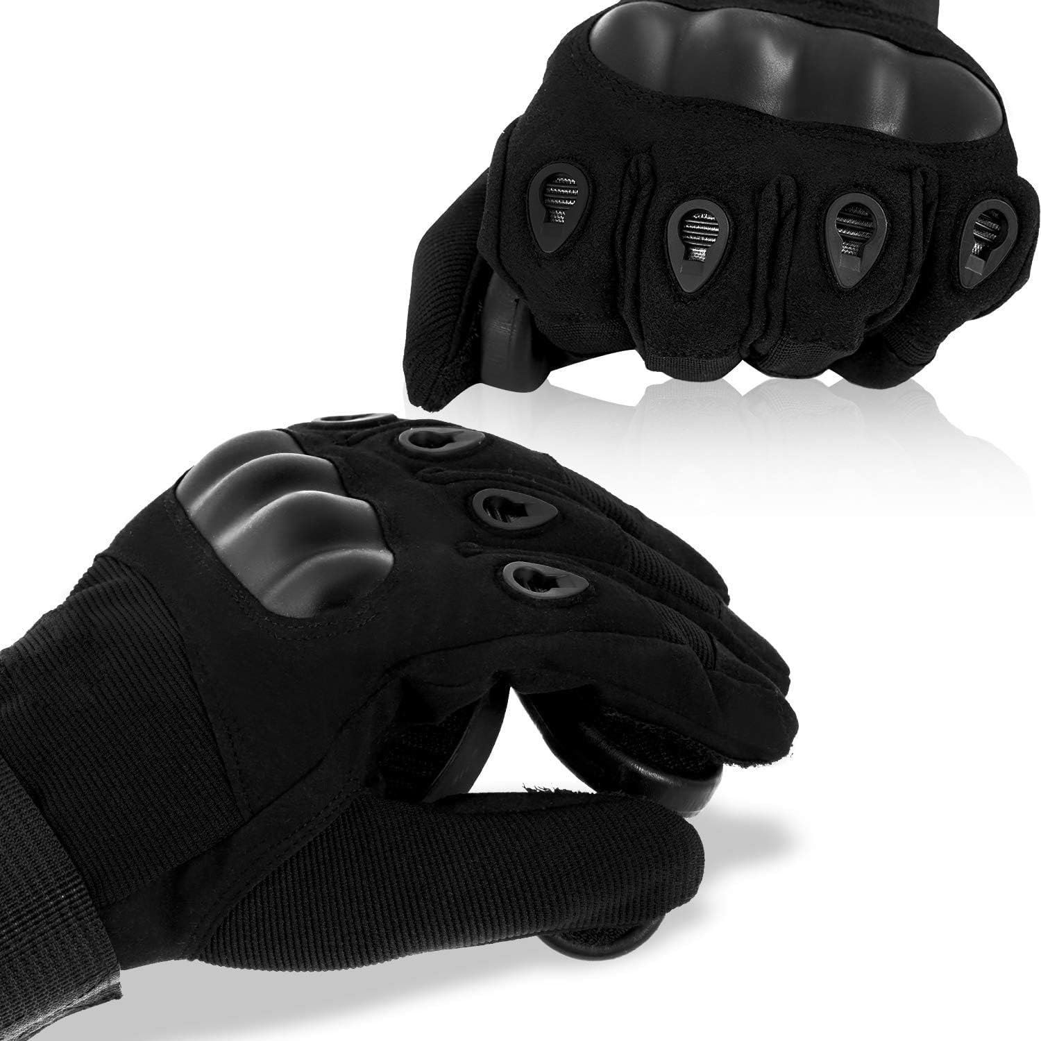 Professional Skateboard Gloves with Sliders，Standard Longboard Downhill Slide Gloves Skate Gloves with 2 Set Slider Puck Set image number 4