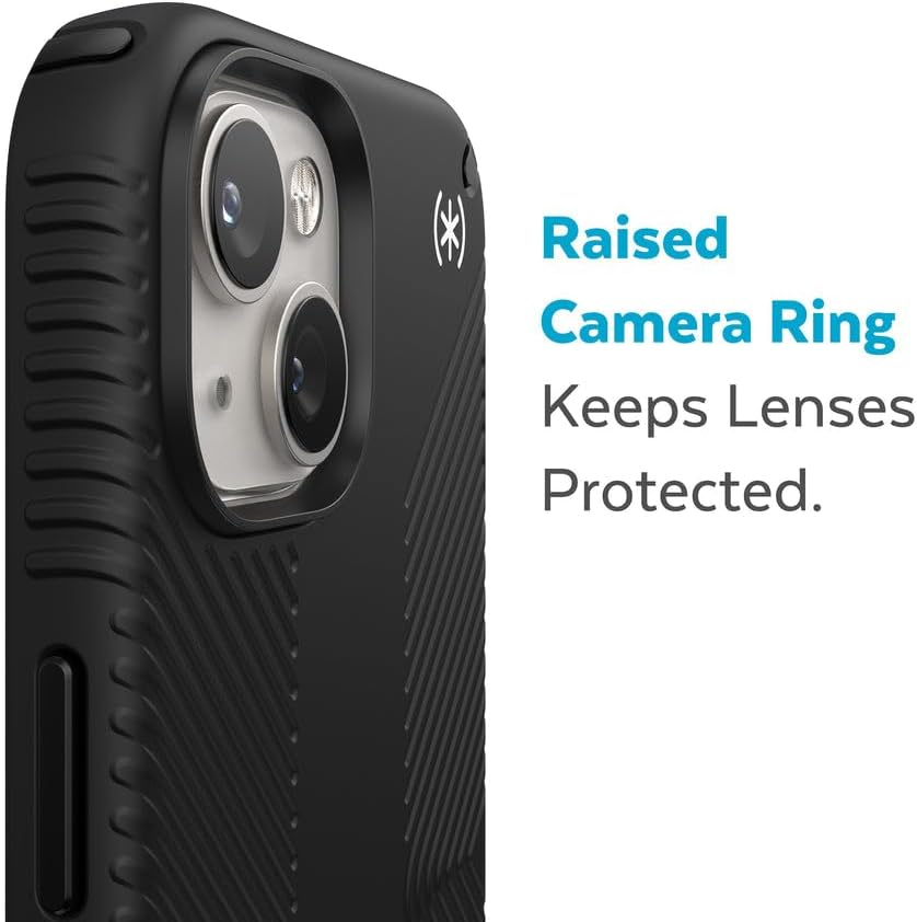 Speck Presidio 2 Grip Case for Apple Iphone 14 Plus, Black