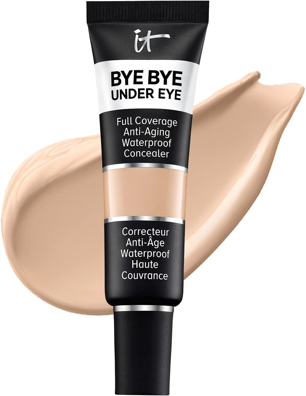IT Cosmetics Bye Bye under Eye Full Coverage anti Aging Waterproof Concealer - # 13.0 Light Natural (N) 12Ml