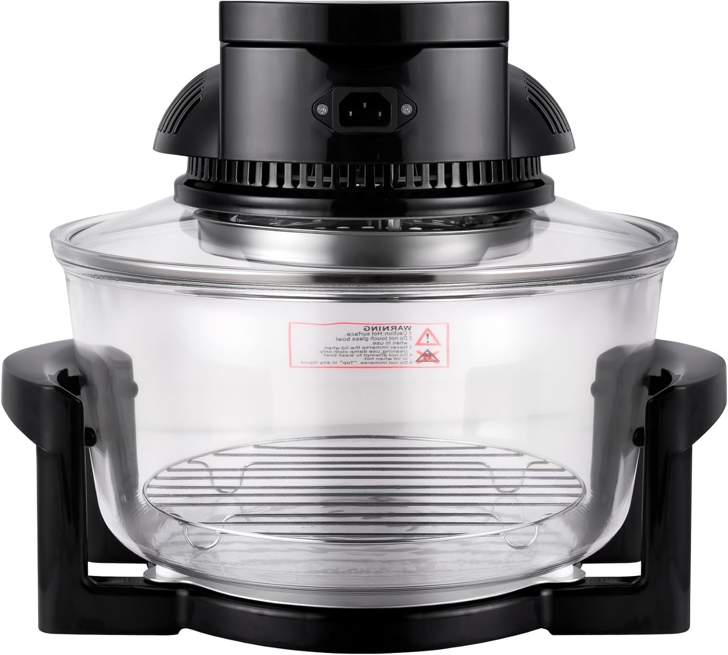 Pronti 17L Convection Oven Air Fryer Digital Turbo Healthy Broiler Cooker 1400W Roast Bake Grill BBQ Fry Defrost - Black image number 1