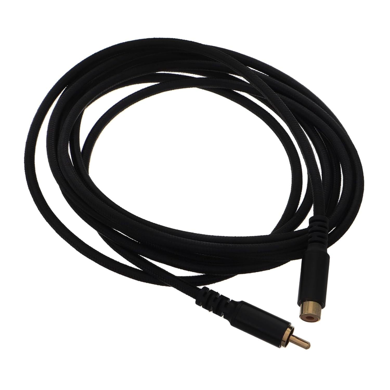 FONDOTIN Male to Female Stereo Audio Cable Connectors with Dual Shielding for Enhanced Signal Quality Extension Cord for Home Audio and Video Equipment image number 1