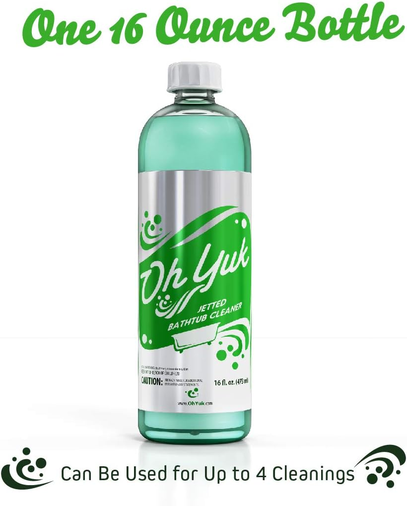 Oh Yuk Jetted Tub System Cleaner 16 Ounces image number 5