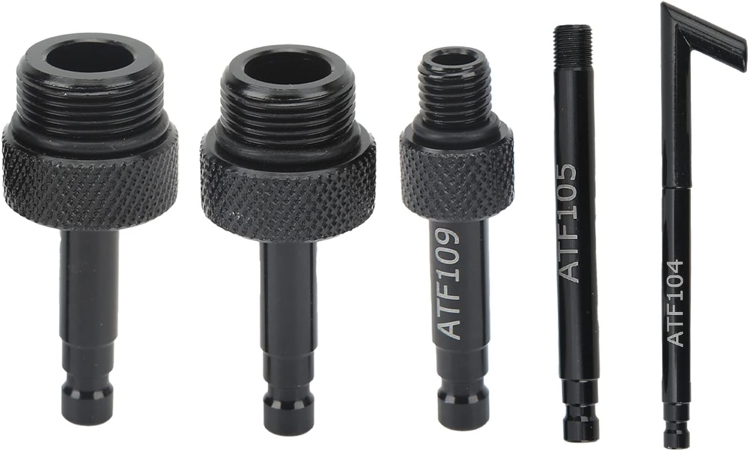5Pcs ATF Filler Adapters Set, VAS6262-1, VAS6262-2, VAG1924-1, VAS5162-1, 722.9, ATF Automatic Transmission Fluid Oil Filler Adapters image number 2