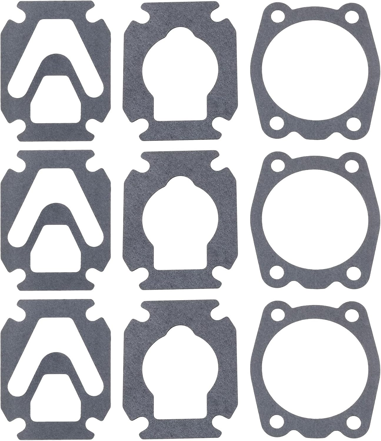 3 Set of Air Compressor Valve Plate Pad Kit Cylinder Head Plate Sealing Gasket Replacement for Home Automotive Industry image number 6