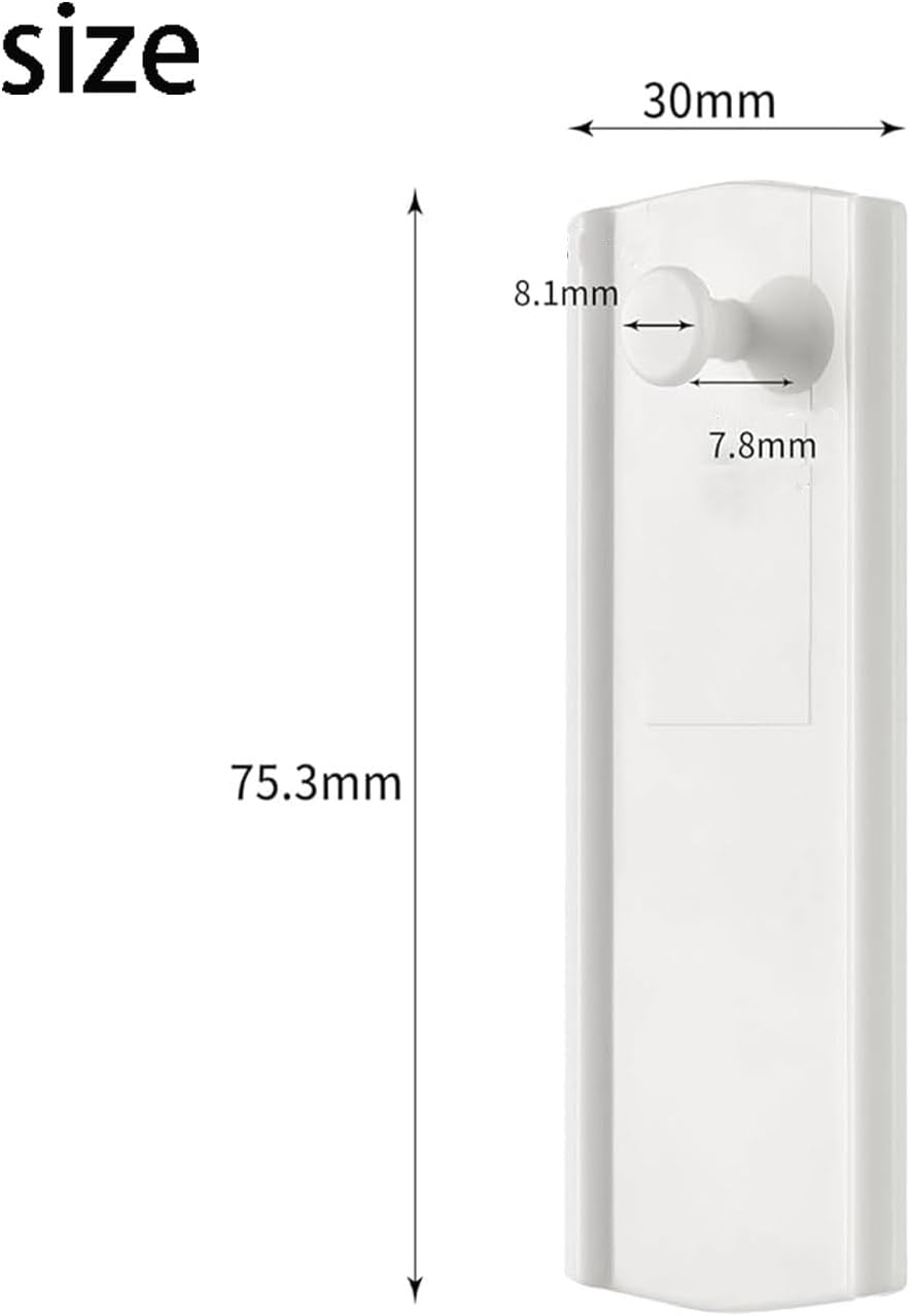 Roczential Large Canvas Hangers, Damage Free Picture Hanging Hooks Heavy Duty, Wall Hangers without Nails, for Bathroom Kitchen Home Door Closet, White (Hook Narrow, 20) image number 3