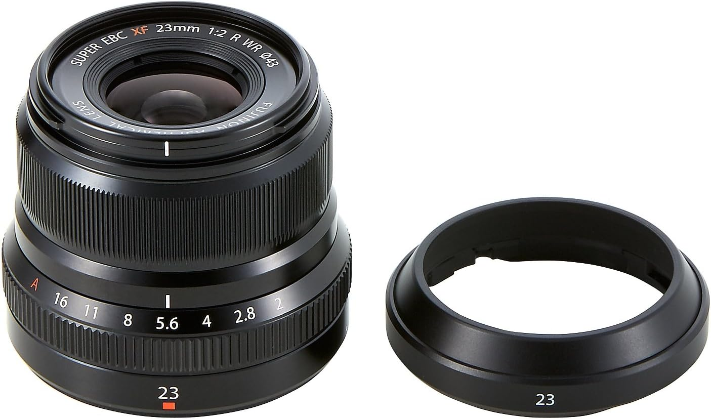 Fujifilm XF 23Mm F2 R WR Lens, Black image number 4