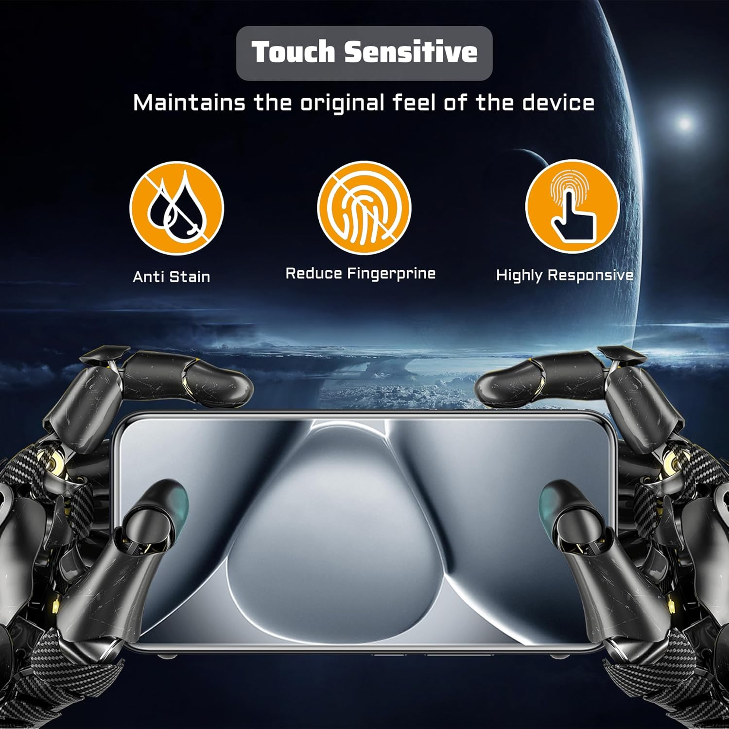 Lemxiee Screen Protector for Xiaomi Redmi Note 15 Pro plus & 15 Pro+ 5G Tempered Glass [2+1 Pieces] Camera Protection + HD 9H Hardness Screen Protector Film image number 2