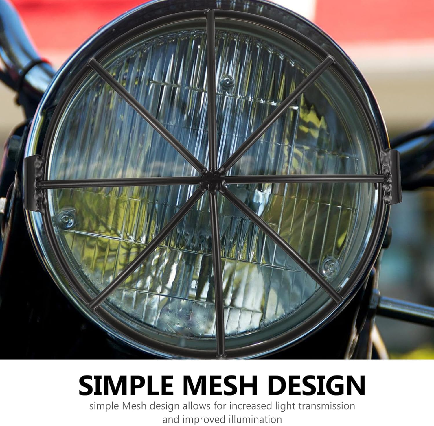 SHERCHPRY Motorcycle Accessory Headlight Cover Uv Protection Easy Install Stylish Design image number 1