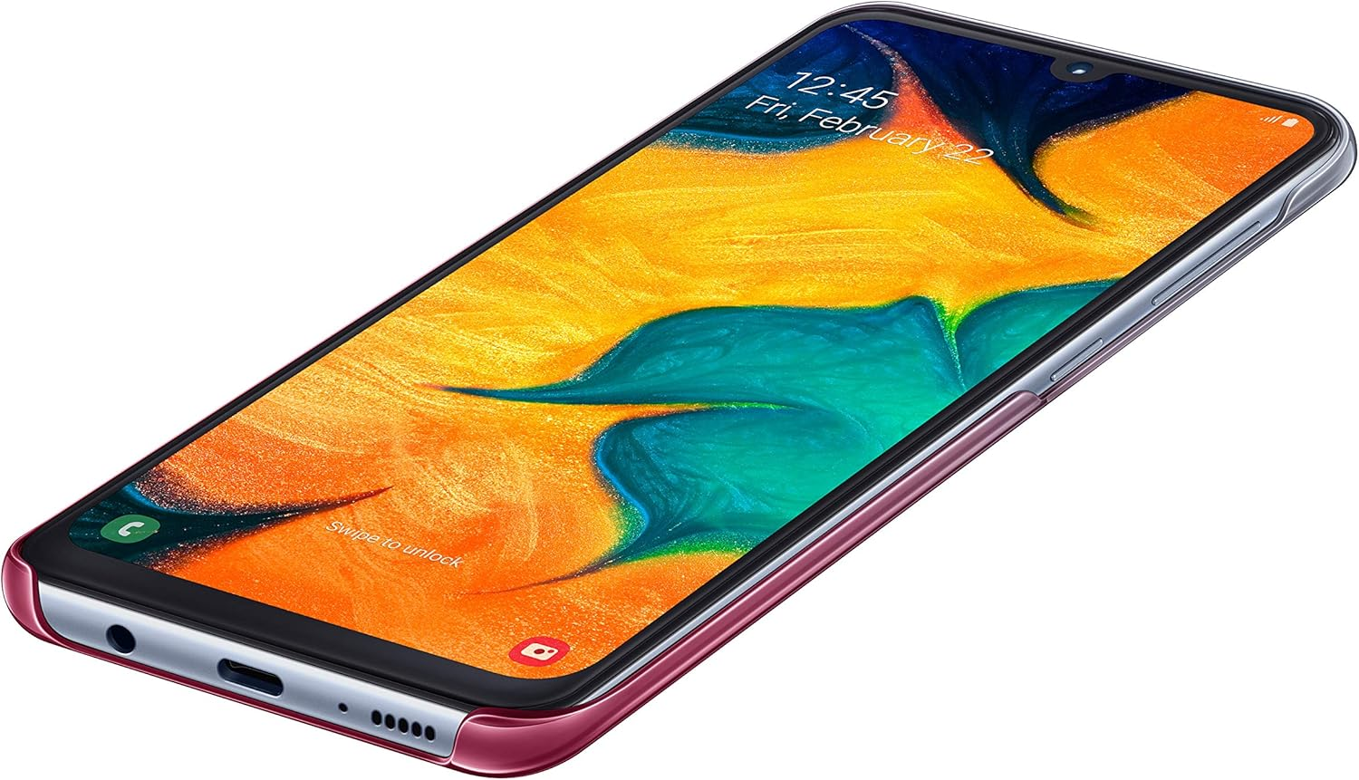 Samsung EF-AA305CPEGWW Galaxy A30 Gradation Cover, Pink image number 1
