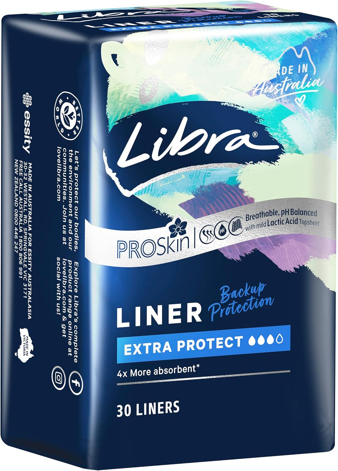 LIBRA Proskin Extra Protect Liners, Pack of 30 image number 2