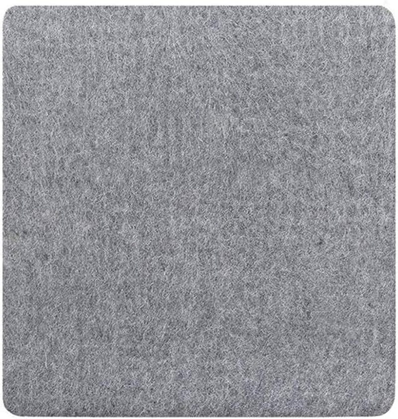 Wool Ironing Pad, 0.5 Inch Thick Moisture Wicking Wool Ironing Mat, Gray, for Travel Use, Clothing (Assorted Color #81) image number 4