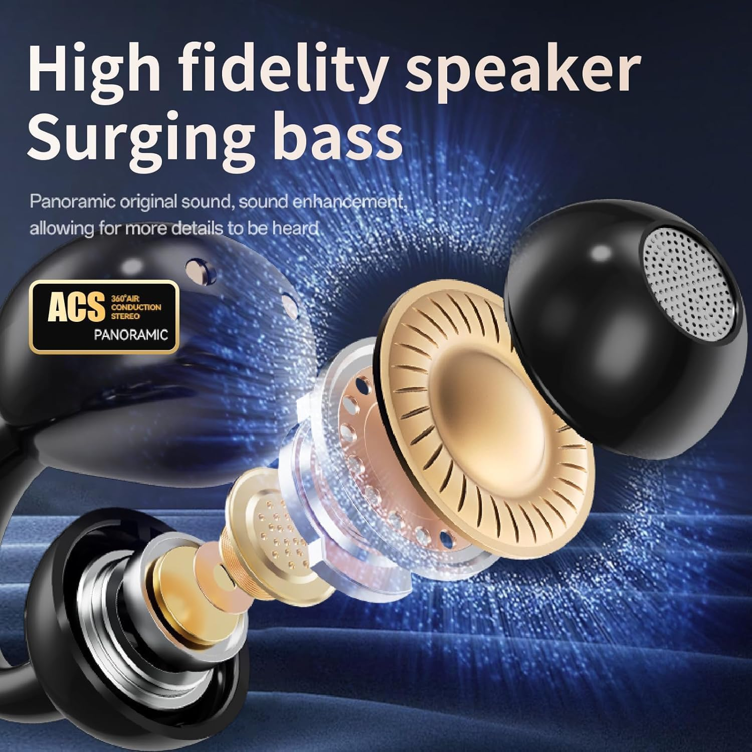 B-Qtech Language Translation Earbuds, 144 Languages Real Time Translator Earbuds with LCD Color Touch Screen, Two-Way Translator Earphones for Language Learning/Travel/Business image number 6