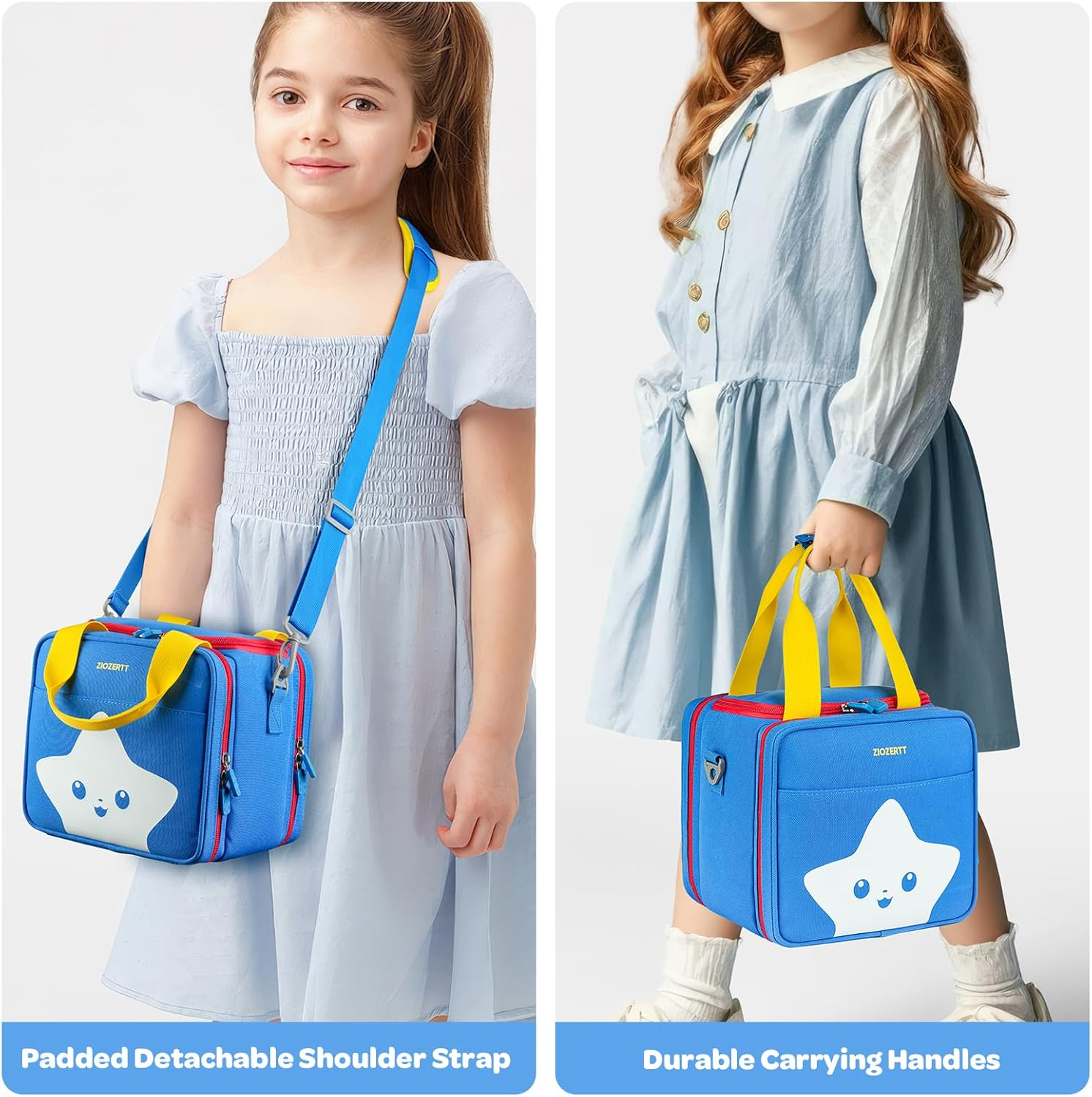 ZIOZERTT Carrying Case Compatible with Little Tikes Story Dream Machine Books Starter Set,Portable Storage Bag for Story Books and Character with Handle and Shoulder Strap,Case Only